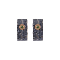 Titanium Click Creole med 9 kt. rosaguld og peridot – Lava