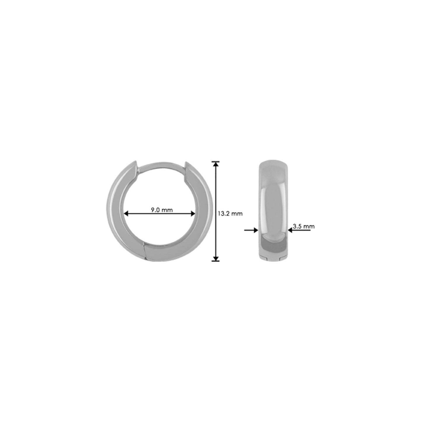 Earclick Creol Polished