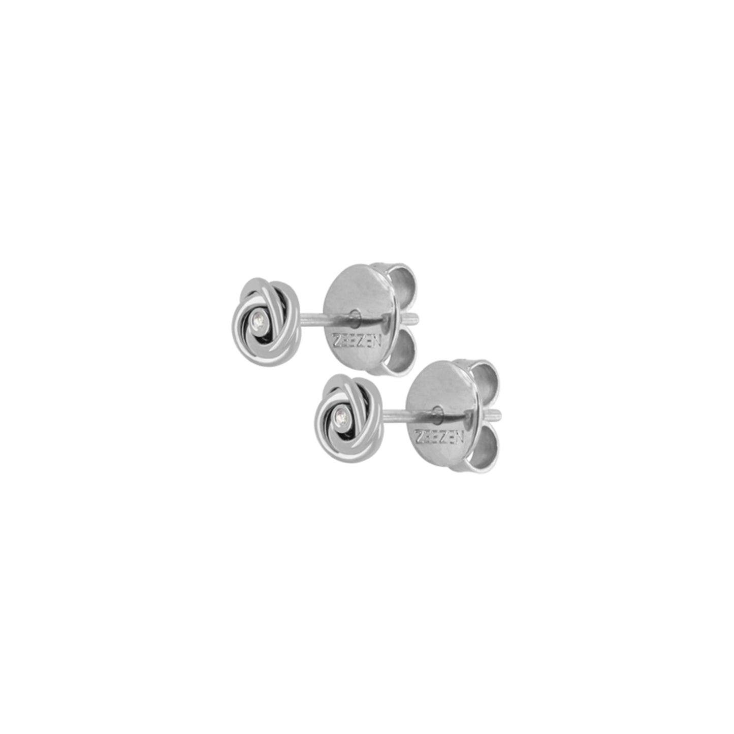 Earstick w/ Diamonds (2x.005ct.twp White) Polished
