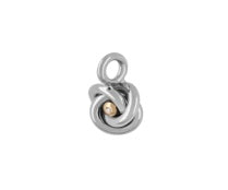 Vedhæng med lab-diamant og 18 kt. gult guld – poleret