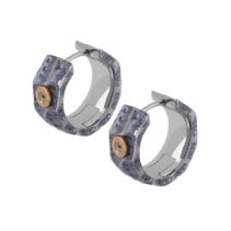 Titanium Click Creole med 9 kt. rosaguld og peridot – Lava