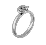 Titanring med diamant – poleret